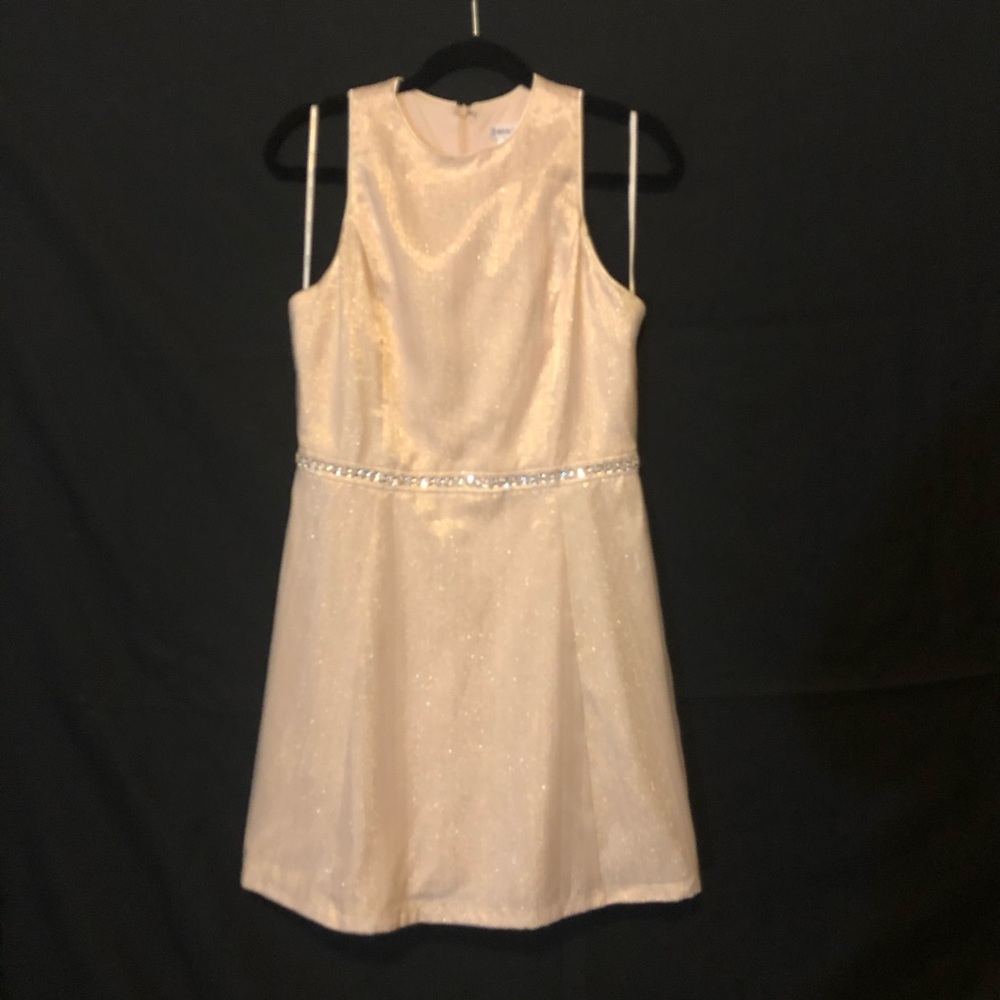 Shimmer dress.